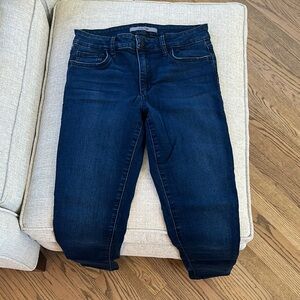 Joe's Jeans Blue Ankle Cropped Jeans